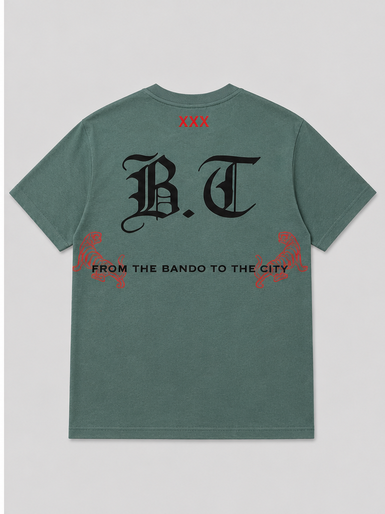 Amsterdam Edition Tee Green - Back