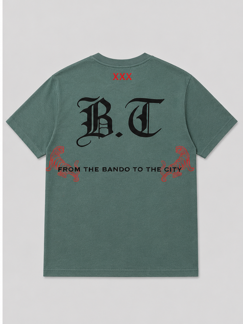 Amsterdam Edition Tee Green - Back
