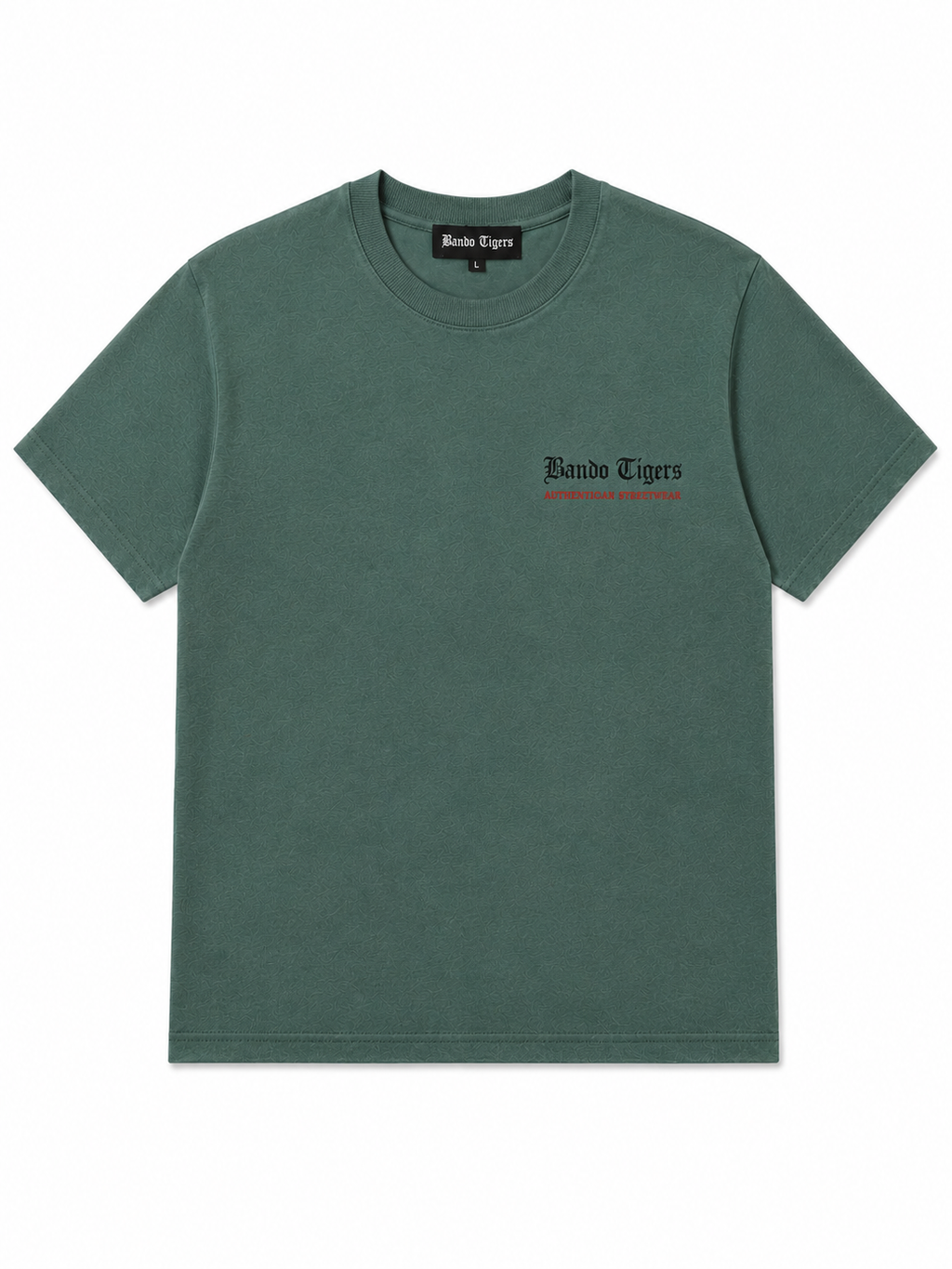 Amsterdam Edition Tee Groen — Voorkant