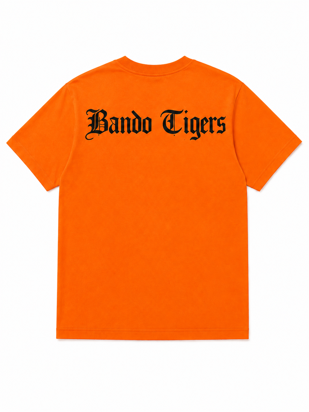 BandoTigers Tee Oranje — Achterkant