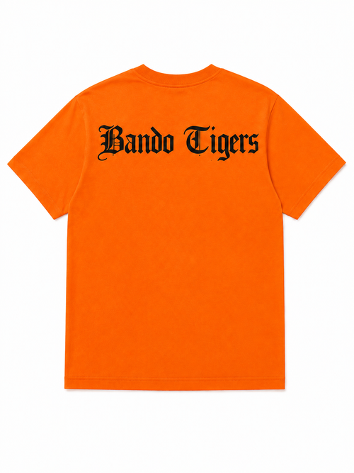 BandoTigers Tee Oranje — Achterkant